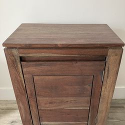 Solid Wood Nightstand / Side Table