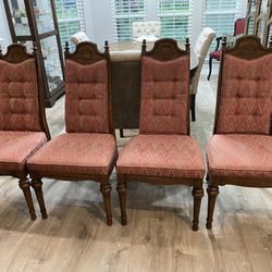 REDUCED-Vintage Set Of 6 Bassett Dining Chairs