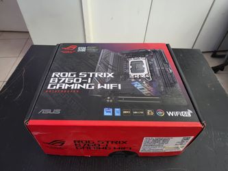 ASUS B760-I Strix - Bent Pins, No Accessories - Sold As-Is