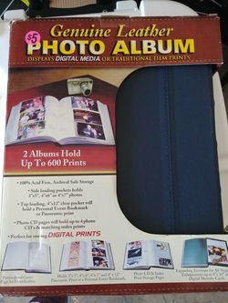 Leather photo album