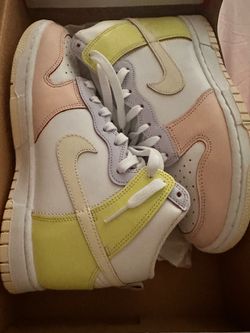 W Nike Dunk High Lemon Twist Size 7