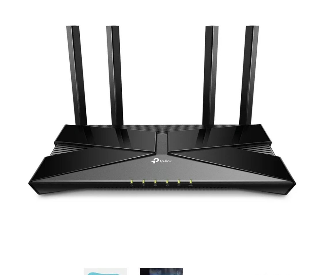 TP-Link Archer AX20 AX1800 Dual Band WiFi 6 Router In Box Good Shape