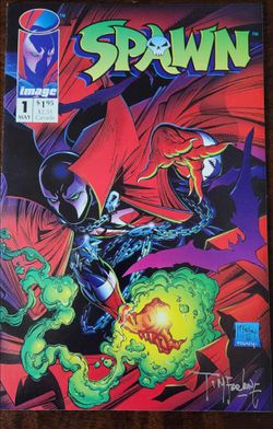 Spawn #1, autographed