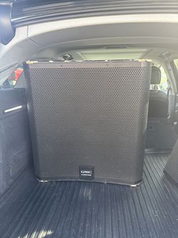 QSC E18SWBK 800 Watt 18" Passive Black Subwoofer