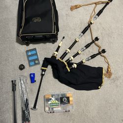 McCallum AB4 Celtic Engraved bagpipes