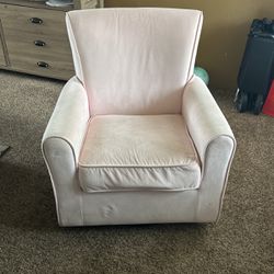 Pink Blush, Nursery Chair, Or Toddler Chair