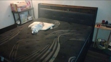 Led bed frame