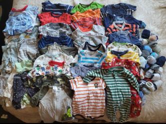 GREAT CONDITION BABY BOY CLOTHES AND ONESIES!!