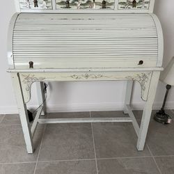 Antique Secretary Accordion Desk