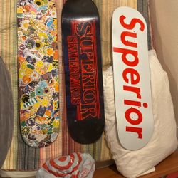Skateboard Decks (Prices Below)