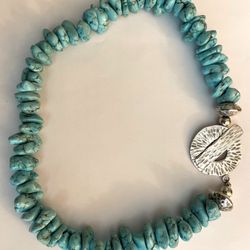 Turquoise Howlite Necklace