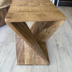 Wooden Side Table