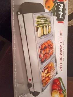 3 pan Buffet  Server and Stand Alone Warming Tray