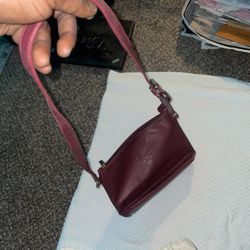 Burgundy Crossbody Bag