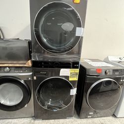 lg thinq front load washer dryer stackable