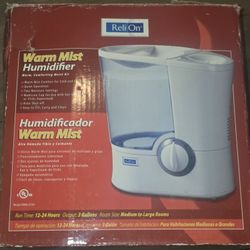 WARM MIST HUMIDIFIER - Almost NEW Condition!!