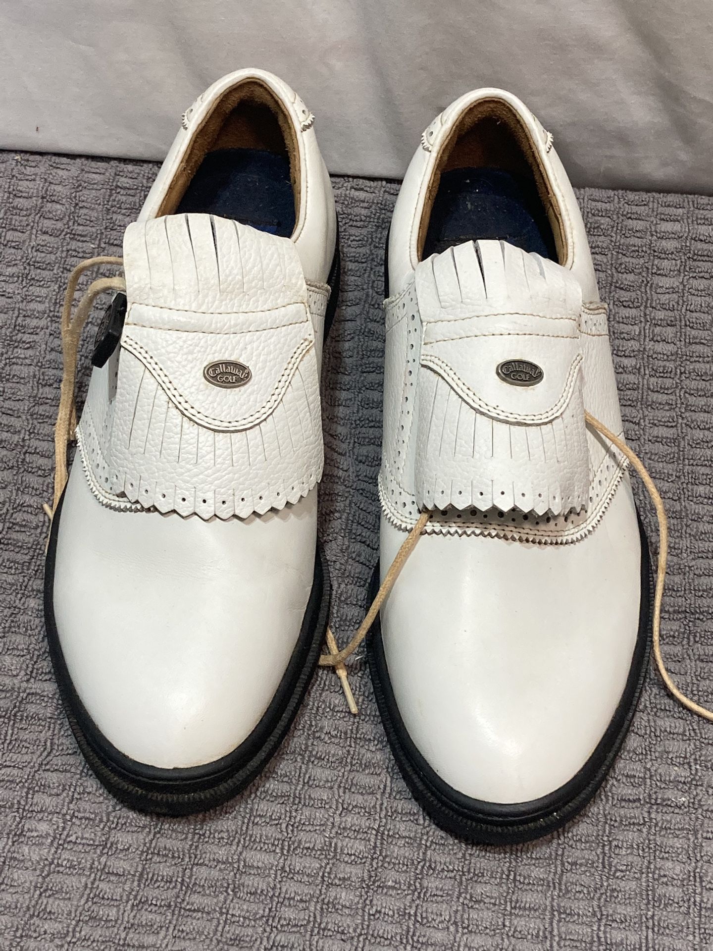 New Vintage CALLAWAY GOLF by NORDSTROM, WOMEN’S “BROADMOOR” LEATHER GOLF SHOES