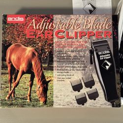 Andis Adjustable Blade Ear Clipper Set