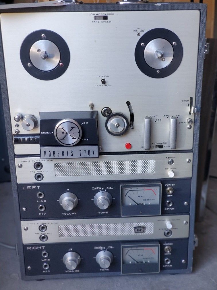 Vintage Roberts 770X Reel to Reel Tape Deck