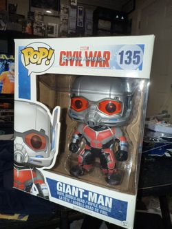 Funko Pop Marvel Captain America Civil War Ant Man Giant Man 6 Inch 135
