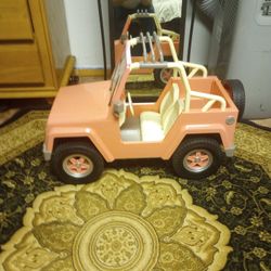 Barbie Jeep For Dolls