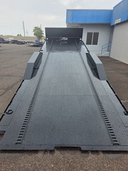 2027 MaxxD T8X 102x24 drive over fender power tilt trailer 16k GVWR 8k axles - fully loaded