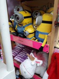 Minion and unicorn $5 each