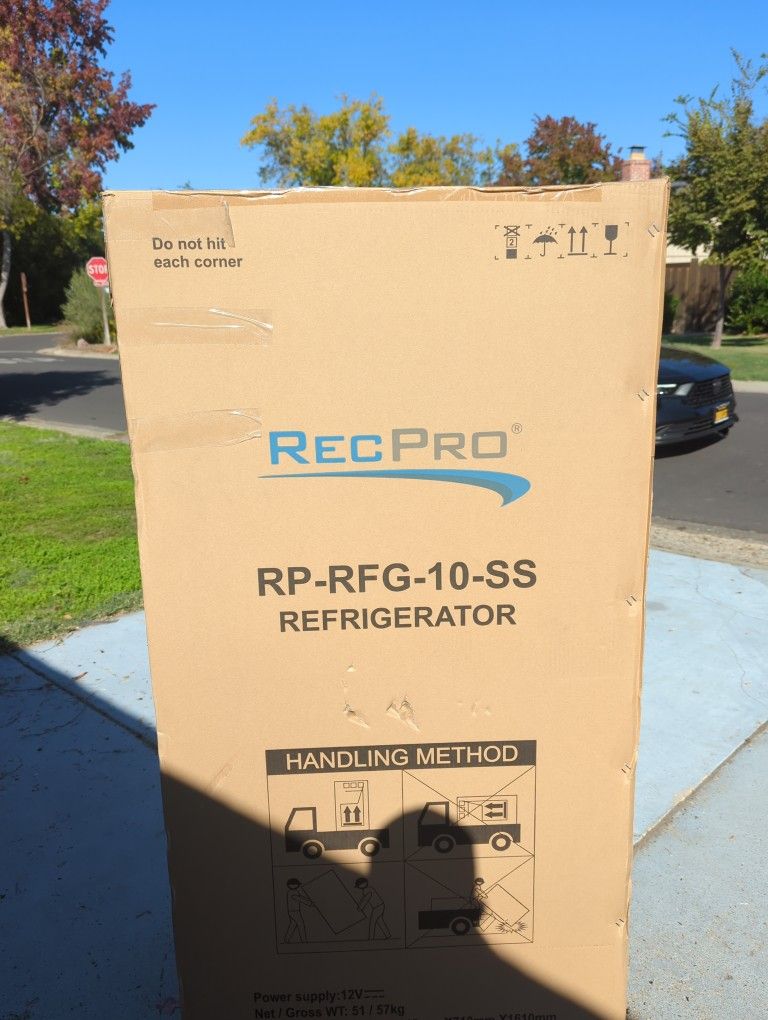 RecPro RV FRIDGE 