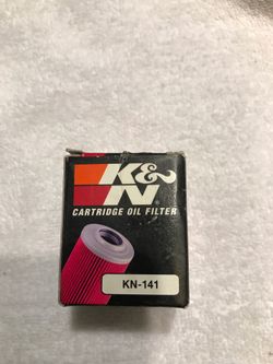Cartridge oil filter