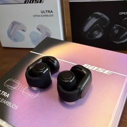 Bose Ultra Open-Ear Headphones, Black