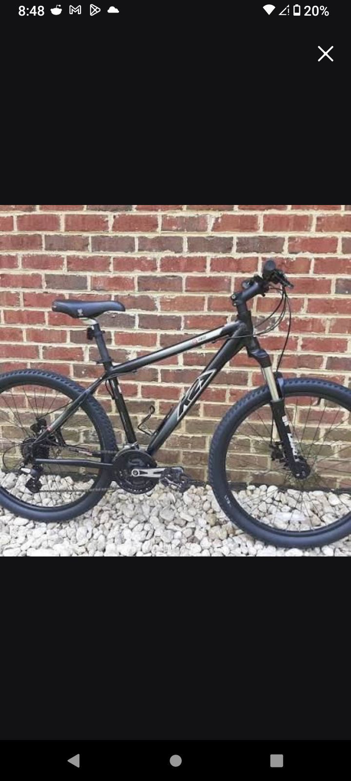 K2 Trek Mountain bike