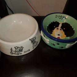 Ceramic Pet Food/ Water Bowls 
