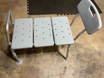 Shower bench &Elevated toilet seat