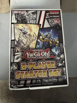 YuGiOh 2 Player Starter Set Decks 1st Sealed Divine Arsenal ZEUS Sky Thunder C1