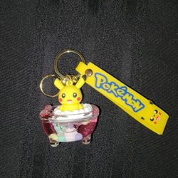 Pokemon Pikachu Pink keychain