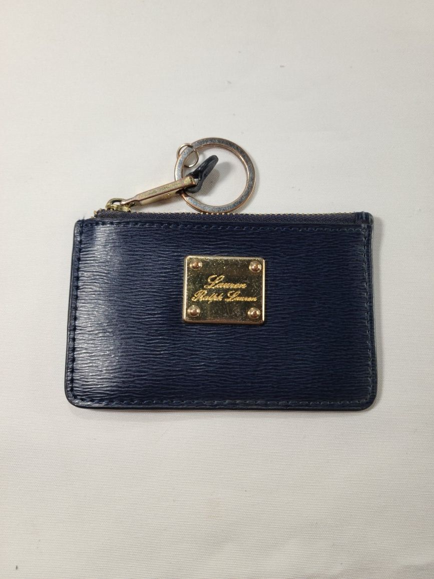 Lauren Ralph Lauren credit card pouch with keychain