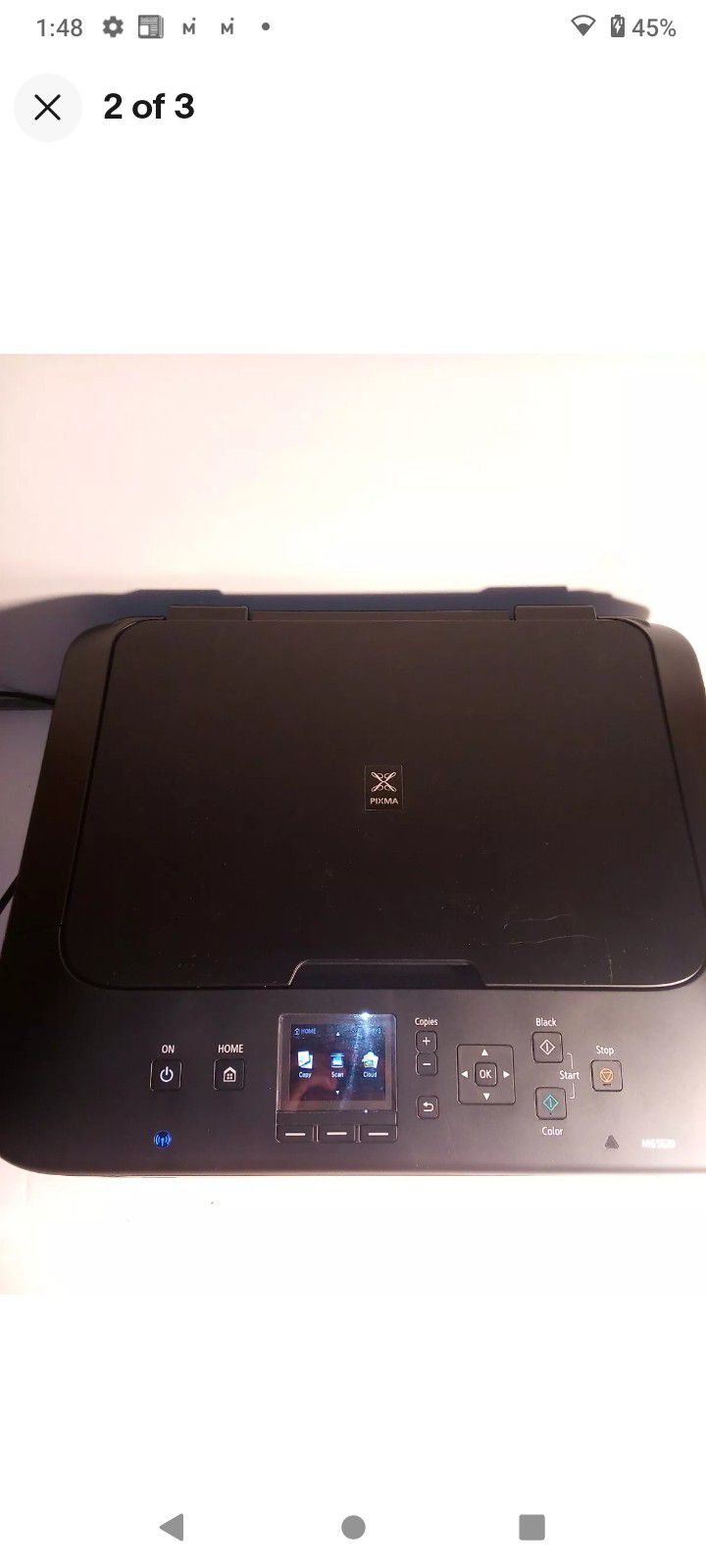 Canon MG5520 All-in-One Inkjet Printer