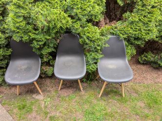 Three designer chair