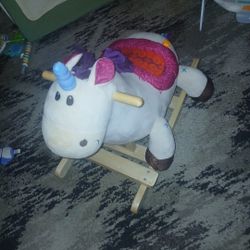 Toddler Unicorn Rocker Chair
