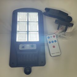 Solar Security  Motion Street Light With Remote Pir Sensor
