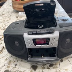Radio With Cassette And Cd Player 