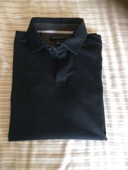 Banana Republic men's fitted Pima Polo top