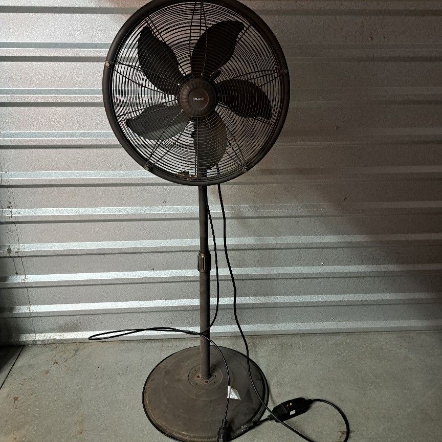 4 Heavy Duty FANS, Including NewAir Water Mist Spraying Fan