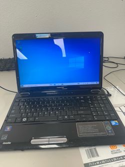 Toshiba Satellite Laptop – Intel Core 2 Duo – 8GB RAM – 465GB Storage