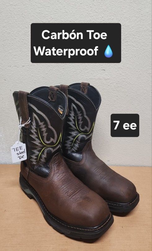 Ariat Work Boot Size 7 ee CARBÓN TOE