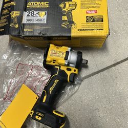 DEWALT ATOMIC 20V MAX Cordless Brushless 1/2 in. Variable Speed Impact Wrench (Tool Only)