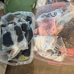$30 TWO BINS OF CLOTHES/ lingerie BRAND NEW