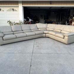 Leather Couch 