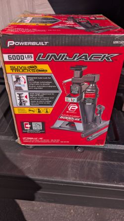 Powerbuilt Uni-Jack 6000 lb Bottle Jack - New still in box