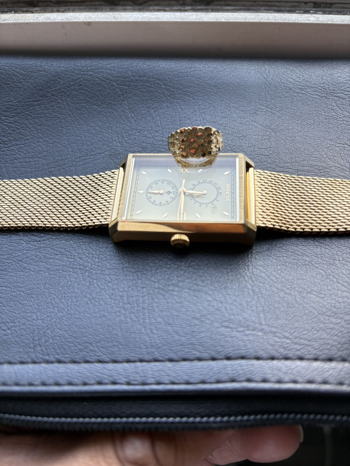 10 K Watch And Ring.  $185